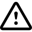 attention exclamation triangular signal